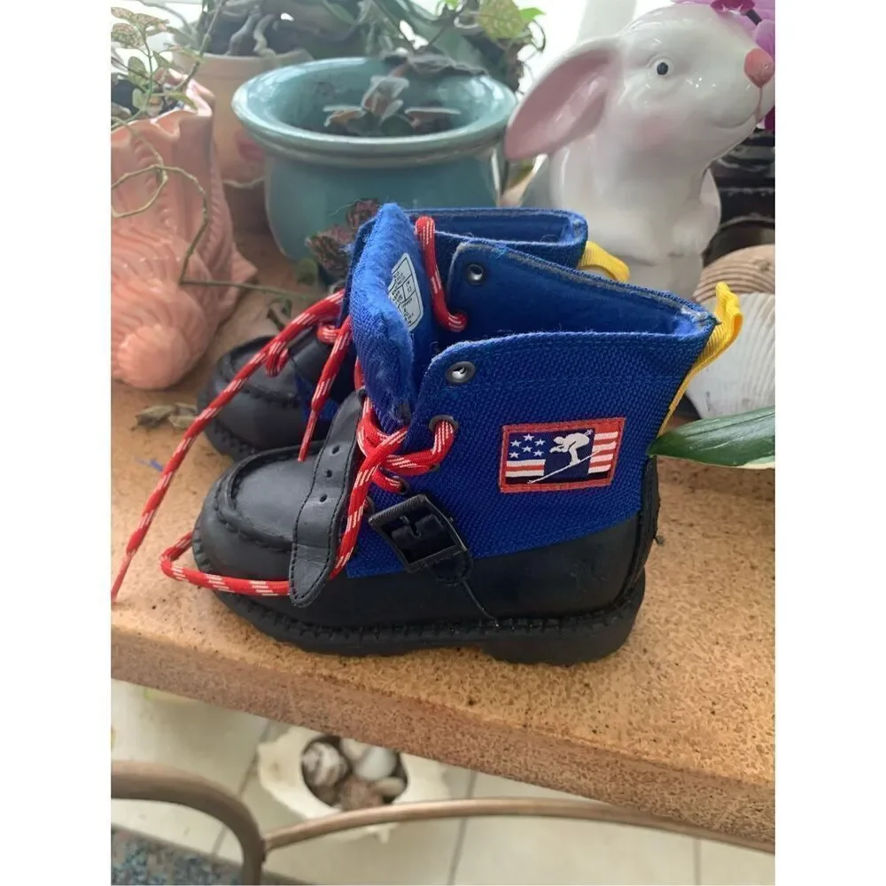 POLO by Ralph Lauren Boy's Ranger II Downhill Skiing Olympic Boots